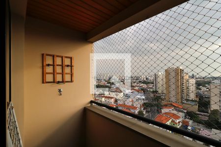 Sacada da Sala de apartamento à venda com 3 quartos, 72m² em Vila Valparaíso, Santo André