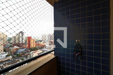 Sacada da Sala de apartamento à venda com 3 quartos, 72m² em Vila Valparaíso, Santo André
