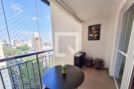 Varanda de kitnet/studio para alugar com 1 quarto, 29m² em Vila Mariana, São Paulo