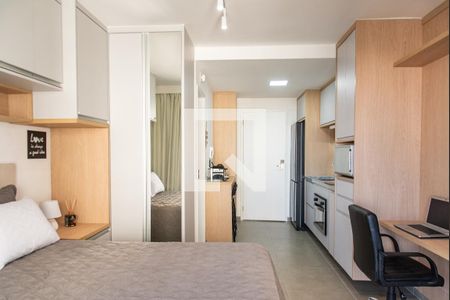 Sala/quarto de kitnet/studio para alugar com 1 quarto, 29m² em Vila Mariana, São Paulo