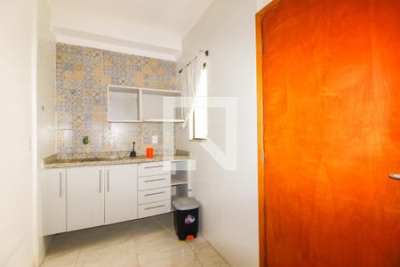 Sala e Cozinha de apartamento à venda com 1 quarto, 35m² em Vila Antonina, São Paulo