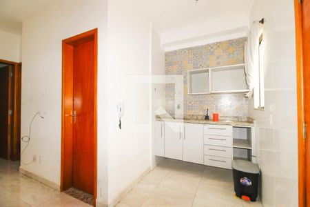 Sala e Cozinha de apartamento à venda com 1 quarto, 35m² em Vila Antonina, São Paulo