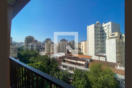 Varanda de apartamento à venda com 1 quarto, 50m² em Leblon, Rio de Janeiro