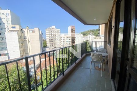 Varanda de apartamento à venda com 1 quarto, 50m² em Leblon, Rio de Janeiro