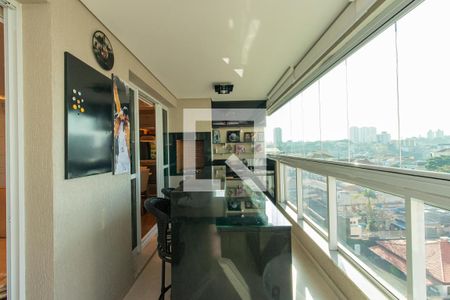 Varanda gourmet de apartamento à venda com 3 quartos, 110m² em Vila Guilherme, São Paulo