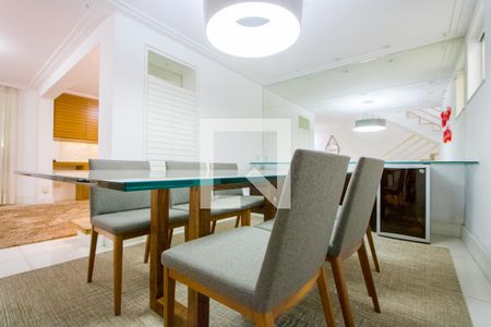 Sala de Jantar de casa de condomínio à venda com 3 quartos, 200m² em Vila Alice, Santo André