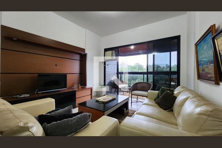 Sala de apartamento para alugar com 4 quartos, 125m² em Aparecida, Santos