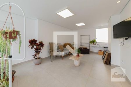 sala  de apartamento à venda com 5 quartos, 380m² em Sion, Belo Horizonte