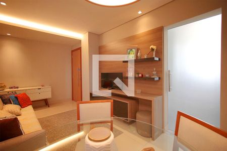 Sala de apartamento à venda com 2 quartos, 60m² em Sion, Belo Horizonte