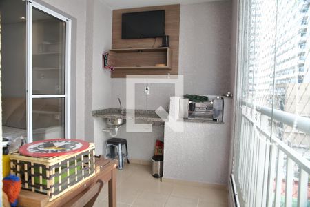Varanda gourmet de apartamento para alugar com 3 quartos, 80m² em Rudge Ramos, São Bernardo do Campo