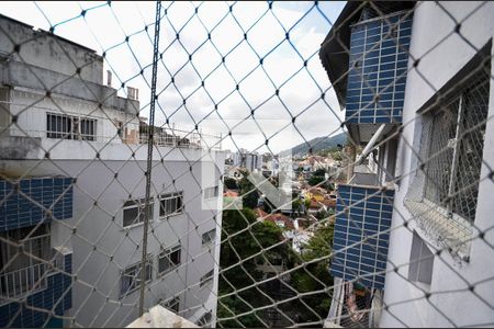 Vista da Sala de apartamento para alugar com 2 quartos, 65m² em Tijuca, Rio de Janeiro