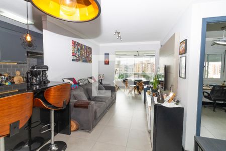 Sala de apartamento à venda com 2 quartos, 67m² em Vila Ipojuca, São Paulo