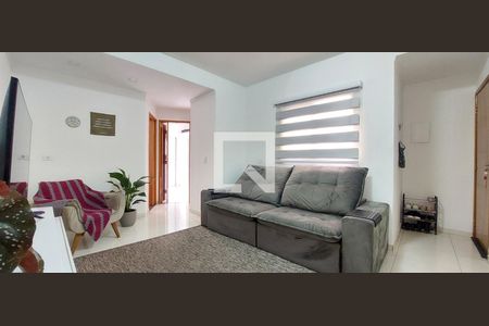 Sala de apartamento à venda com 2 quartos, 90m² em Vila Gilda, Santo André