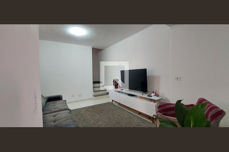 Sala de apartamento à venda com 2 quartos, 90m² em Vila Gilda, Santo André