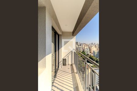 Varanda de apartamento para alugar com 1 quarto, 26m² em Vila Buarque, São Paulo