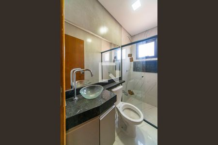 Banheiro Social de apartamento para alugar com 2 quartos, 45m² em Parque das Nações, Santo André