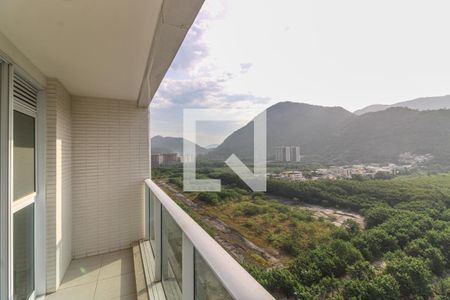 Varanda  de apartamento à venda com 2 quartos, 75m² em Barra da Tijuca, Rio de Janeiro