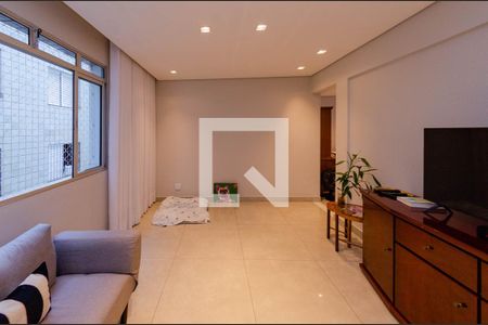 Sala de apartamento para alugar com 3 quartos, 152m² em Luxemburgo, Belo Horizonte