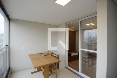 Varanda Gourmet de apartamento à venda com 3 quartos, 72m² em Cambuci, São Paulo