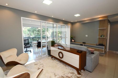 Sala de apartamento à venda com 2 quartos, 75m² em Parque Guarapiranga, São Paulo