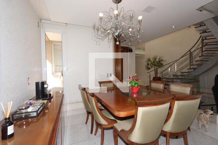 Sala de Jantar de casa à venda com 3 quartos, 380m² em Chácara Mafalda, São Paulo