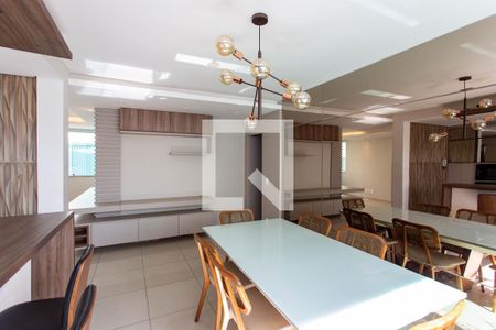 Sala de Jantar de apartamento à venda com 3 quartos, 106m² em Castelo, Belo Horizonte