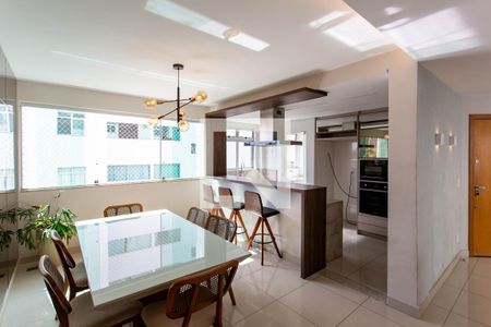 Sala de Jantar de apartamento à venda com 3 quartos, 106m² em Castelo, Belo Horizonte
