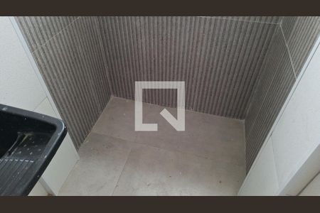 Banheiro Studio  de kitnet/studio para alugar com 1 quarto, 30m² em Aviação, Praia Grande