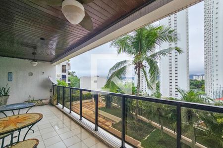 Varanda de apartamento para alugar com 2 quartos, 80m² em Enseada, Guarujá