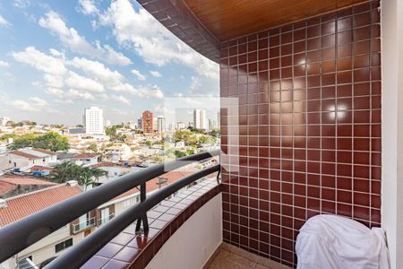 Varanda da Sala de apartamento à venda com 3 quartos, 88m² em Vila Gumercindo, São Paulo