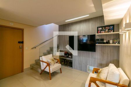 Sala de apartamento à venda com 4 quartos, 230m² em Buritis, Belo Horizonte