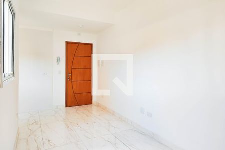 Sala de apartamento à venda com 2 quartos, 76m² em Vila Aquilino, Santo André