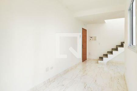Sala de apartamento para alugar com 2 quartos, 88m² em Vila Aquilino, Santo André