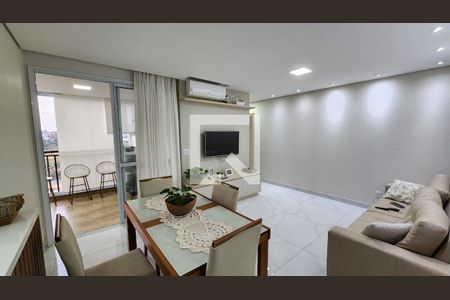 Sala  de apartamento à venda com 3 quartos, 84m² em Vila Progresso, Jundiaí