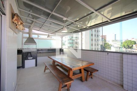 Varanda coberta de apartamento para alugar com 3 quartos, 180m² em Floresta, Belo Horizonte