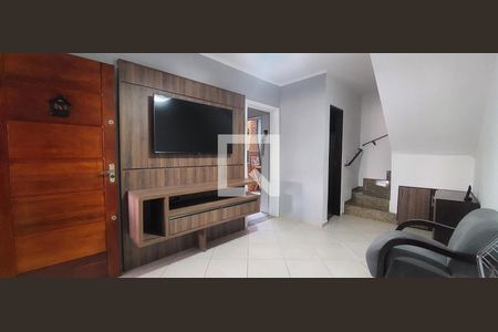 Sala de casa para alugar com 2 quartos, 81m² em Utinga, Santo André