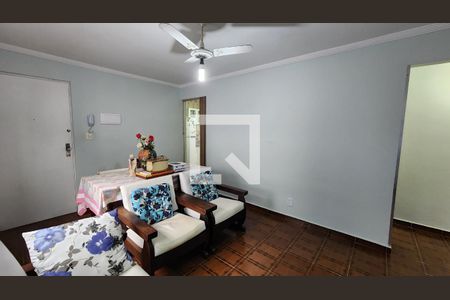 Detalhe Sala de apartamento para alugar com 3 quartos, 61m² em Aparecida, Santos