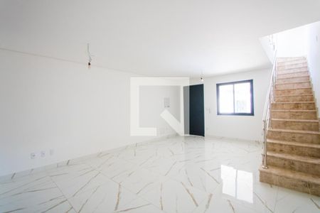 Sala de casa à venda com 3 quartos, 170m² em Vila Alzira, Santo André