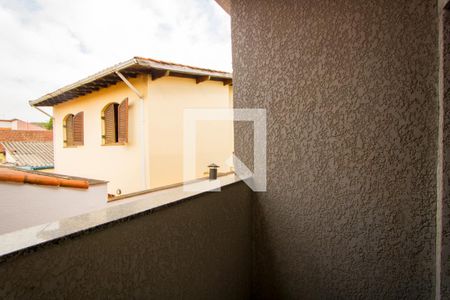 Varanda do quarto 1 de casa à venda com 3 quartos, 170m² em Vila Alzira, Santo André