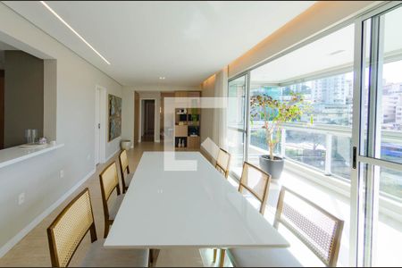 Sala de apartamento para alugar com 4 quartos, 120m² em Caiçaras, Belo Horizonte