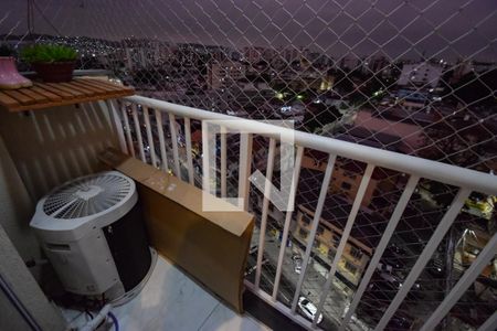 Varanda da Sala de apartamento à venda com 2 quartos, 55m² em Todos Os Santos, Rio de Janeiro