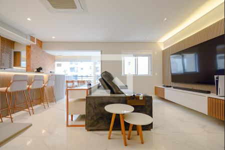 Sala de apartamento à venda com 2 quartos, 93m² em Baeta Neves, São Bernardo do Campo