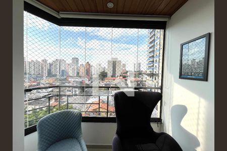 Varanda da Sala de apartamento à venda com 2 quartos, 173m² em Vila Santa Catarina, São Paulo