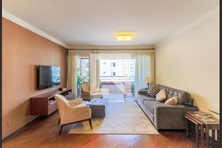 Sala de apartamento à venda com 3 quartos, 116m² em Brooklin Paulista, São Paulo