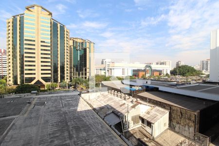 Vista da Varanda de kitnet/studio à venda com 1 quarto, 27m² em Moema, São Paulo