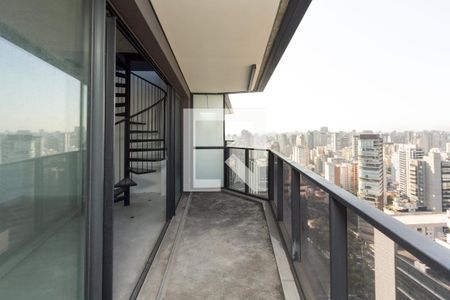 Varanda de apartamento à venda com 1 quarto, 65m² em Itaim Bibi, São Paulo