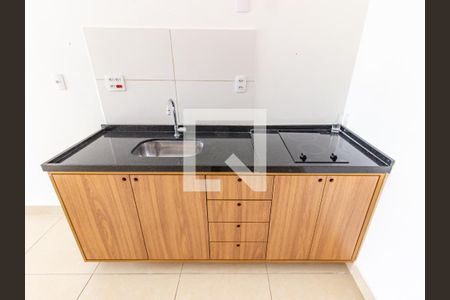 Quarto/Cozinha de apartamento para alugar com 1 quarto, 21m² em Brás, São Paulo