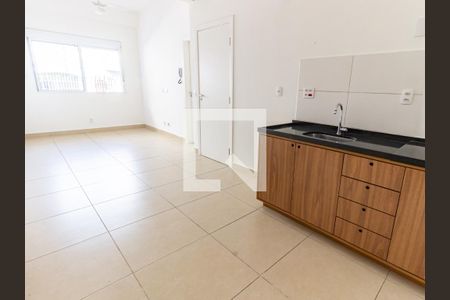 Quarto/Cozinha de apartamento para alugar com 1 quarto, 21m² em Brás, São Paulo