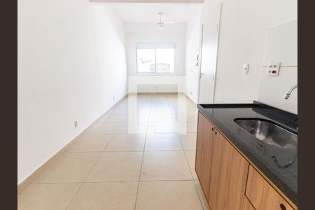 Quarto/Cozinha de apartamento para alugar com 1 quarto, 21m² em Brás, São Paulo