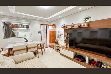 Sala - Sala de Jantar de casa à venda com 2 quartos, 80m² em Jardim das Maravilhas, Santo André